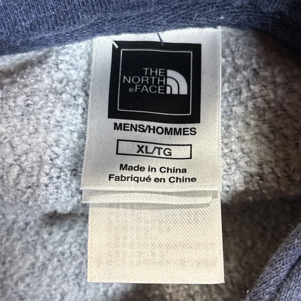 The North Face Men's Hoodie Sweatshirt Berkley‎ California USA Blue X-Large